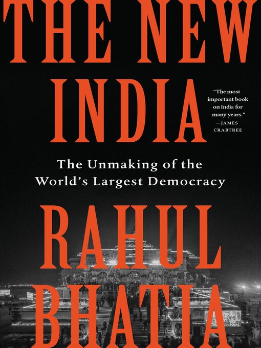 Title details for The New India by Rahul Bhatia - Available